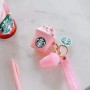 スターバックス ピンクのパーソナライズされた Airpod ケース プロモーションビジネスギフト