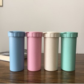 ギフトサプライヤー 壊れないパーソナライズされた麦わらウォーターボトル