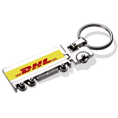 カスタム DHL トラック型キーホルダー 中小企業向けギフト